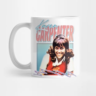 Karen Carpenter / Retro 70s Aesthetic Fan Design Mug